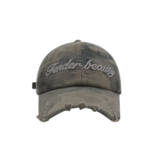 Letter Camouflage Cap